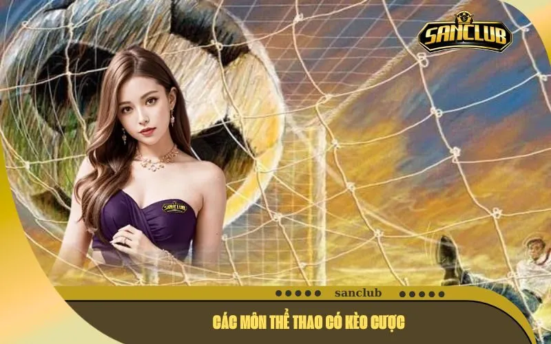 Các Môn Thể Thao Có Kèo Cược 