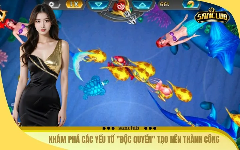 Khám Phá Các Yếu Tố Độc Quyền Tạo Nên Thành Công Của Sanclub Bắn Cá